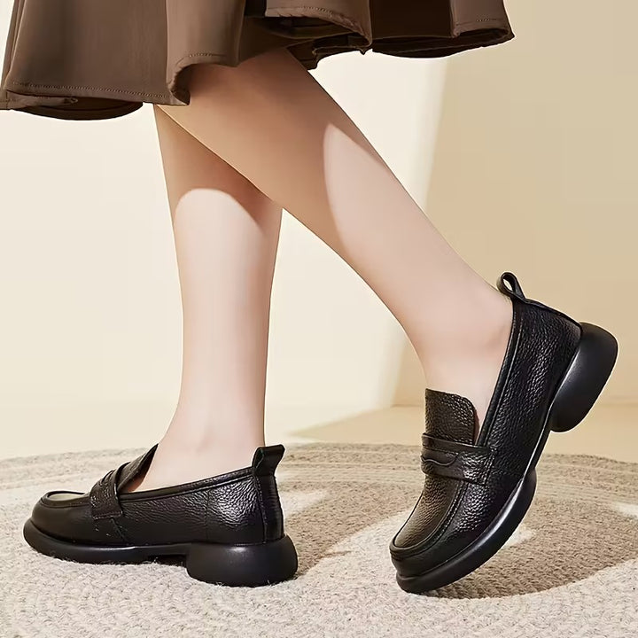 Balbina® - Mocassins Ortopédicos de Couro Bovino⏐Edição Premium