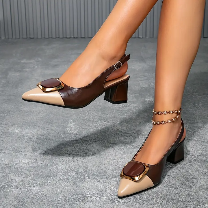 Amalia® - Mocassins Ortopédicos com Salto⏐Edição Premium