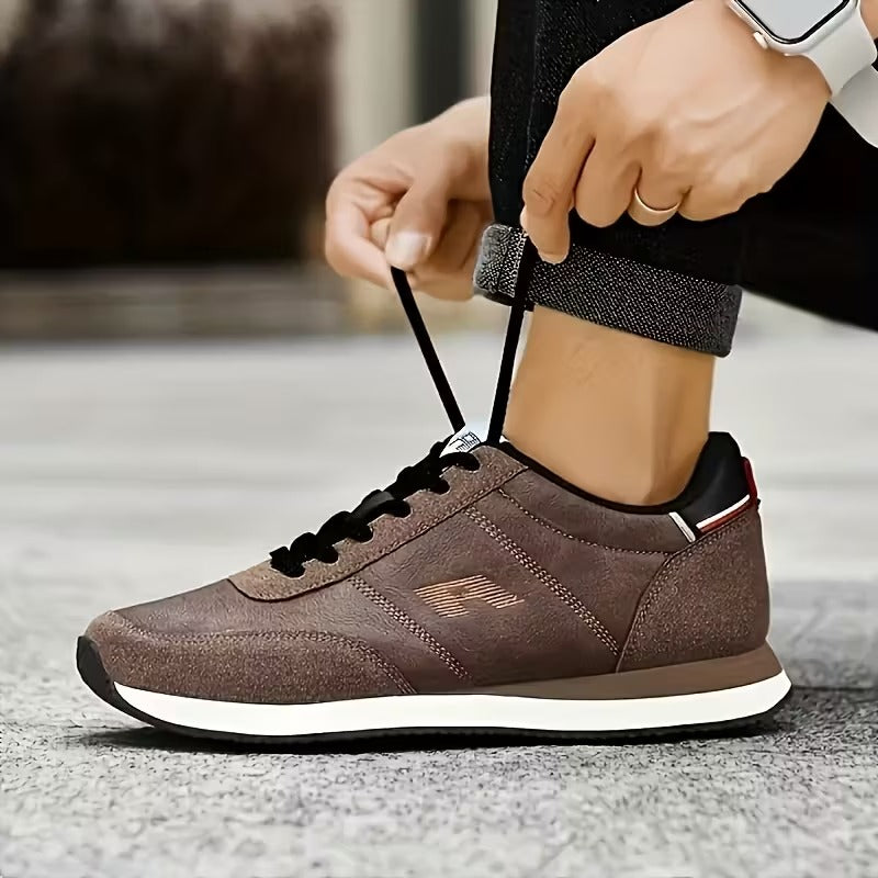 Condeixa® - Sapatilhas Ortopédicas Casuais de Couro⏐Edição Premium