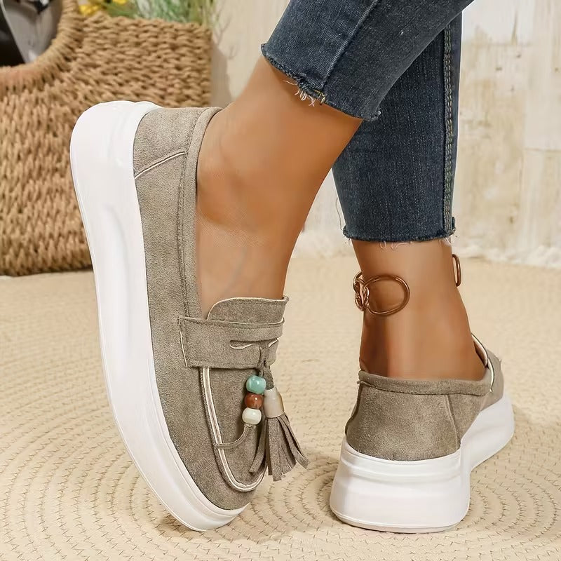 Alba® - Mocassins Ortopédicos de Plataforma⏐Edição Premium