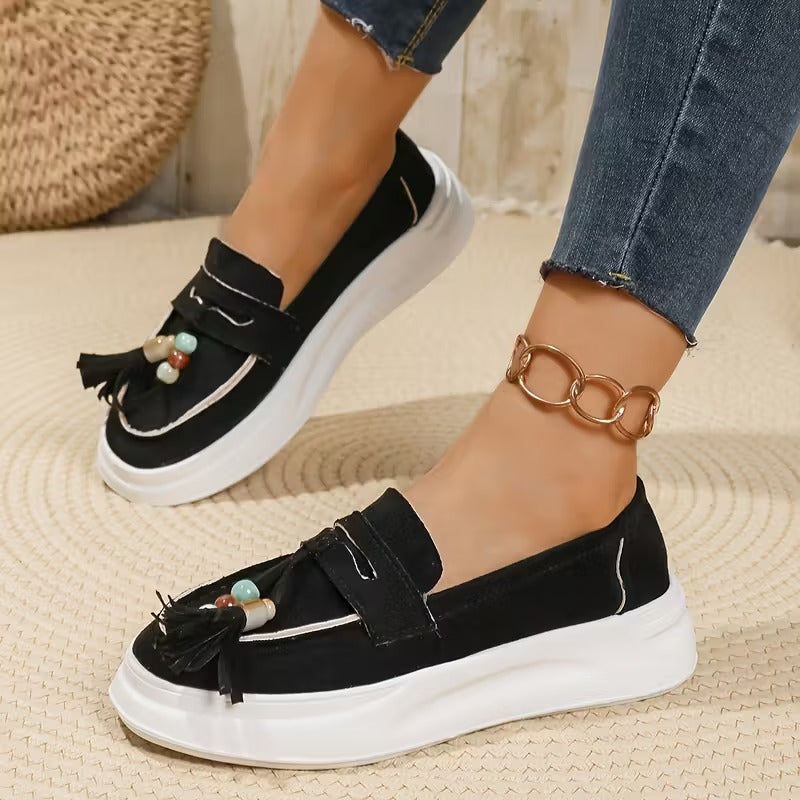 Alba® - Mocassins Ortopédicos de Plataforma⏐Edição Premium