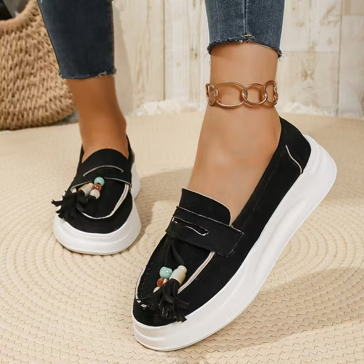 Alba® - Mocassins Ortopédicos de Plataforma⏐Edição Premium