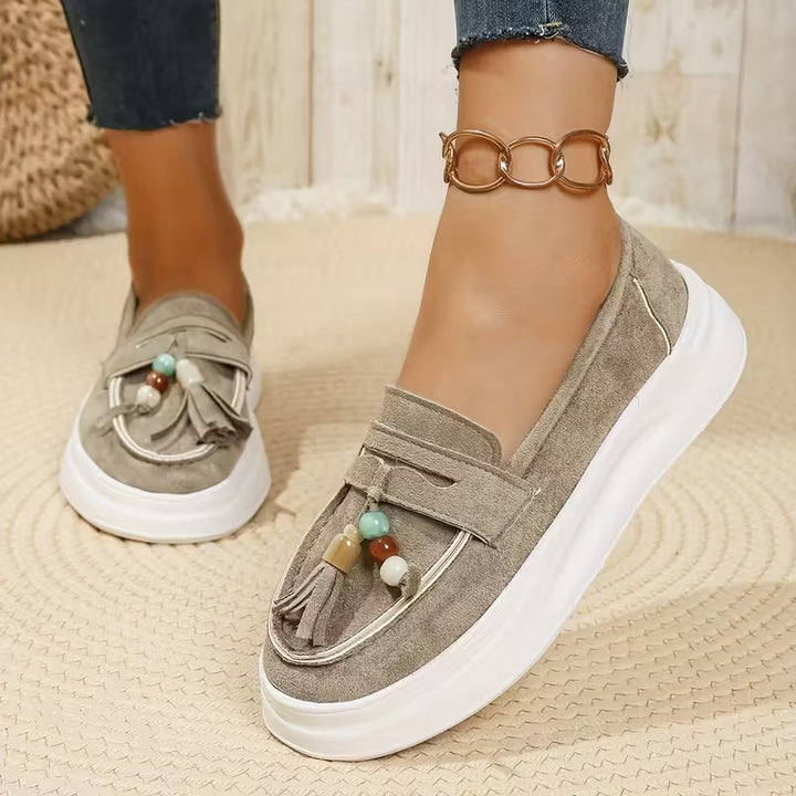 Alba® - Mocassins Ortopédicos de Plataforma⏐Edição Premium