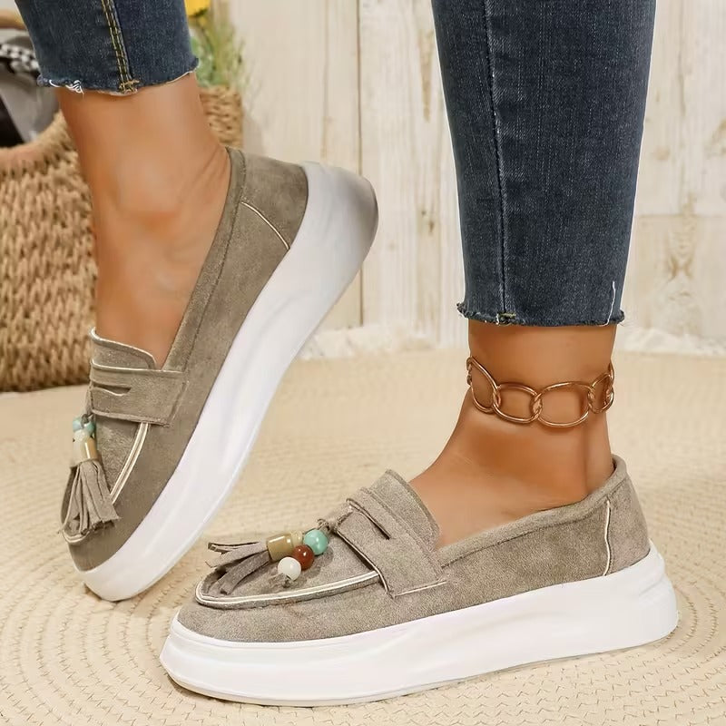 Alba® - Mocassins Ortopédicos de Plataforma⏐Edição Premium