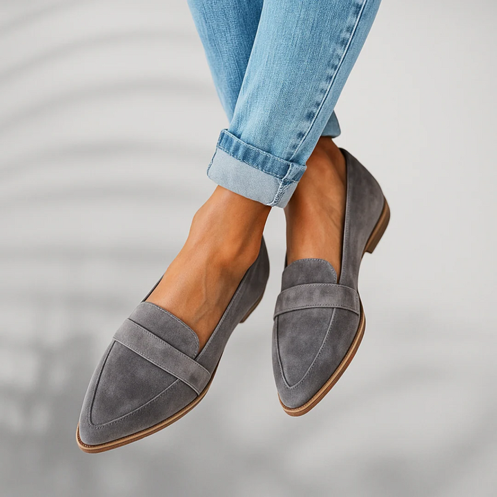 Rosa® – Mocassins Ortopédicos em Pele ⏐ Edição Premium